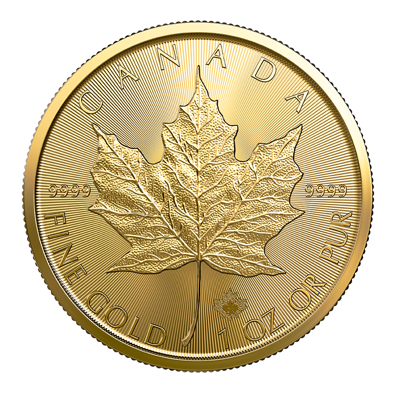 Image for 1 oz Gold Maple Leaf Coin (2023) from TD Precious Metals